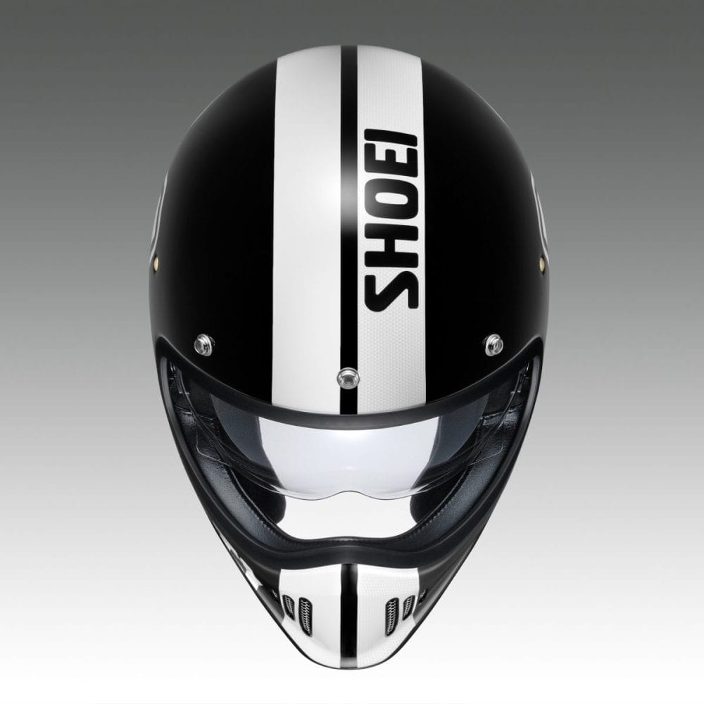 「EX-ZERO CROSS LOGO2」のブラック/ホワイトカラーの正面