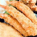 絶対エースのエビフライは3本入り