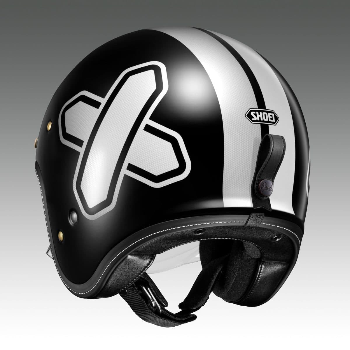 J・O+ CROSS LOGO2のブラック/ホワイトカラーのリヤビュー