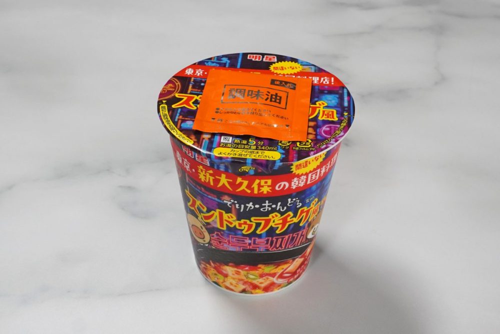 明星食品 明星 でりかおんどる監修 スンドゥブチゲ風ラーメン