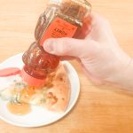 「ゴルゴンゾーラとくるみのピザ」は、はちみつをトッピングすることでまた違ったおいしさを楽しめます