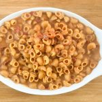 「トマト&モッツァレラのマカロニ」は、マカロニの大きな穴に濃厚なスープがよく絡みます