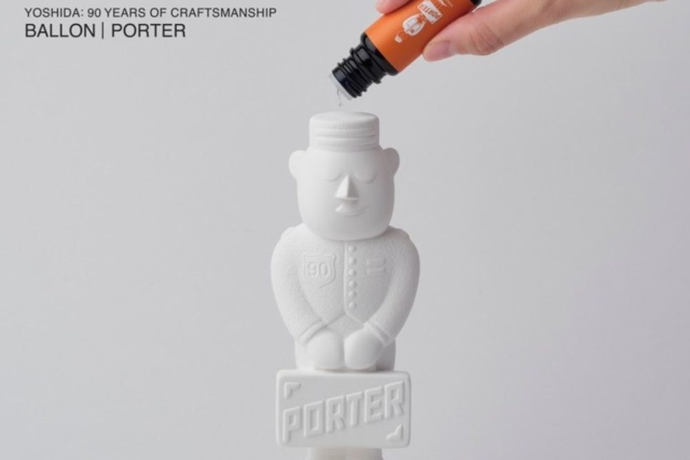 【吉田カバン90周年】アロマブランド・バロンと限定コラボモノは“ポーターくん”を象った2WAYアロマオーナメント