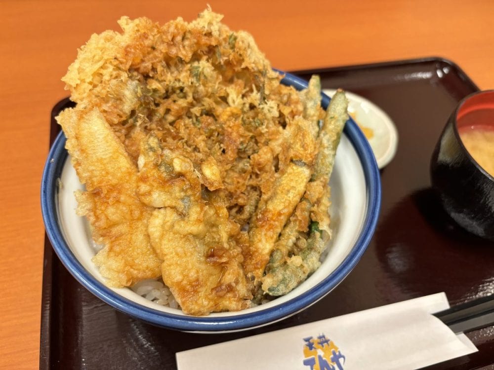 天丼てんや　桜海老と鰆の天丼