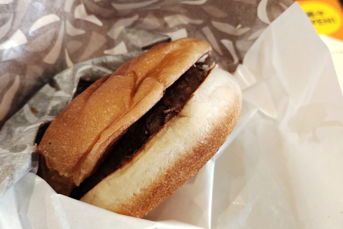 ロッテリアの「絶品ビーフバーガー」