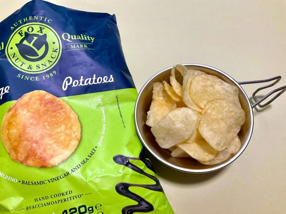 成城石井、バーイタリア バルサミコシーソルト ポテトチップス