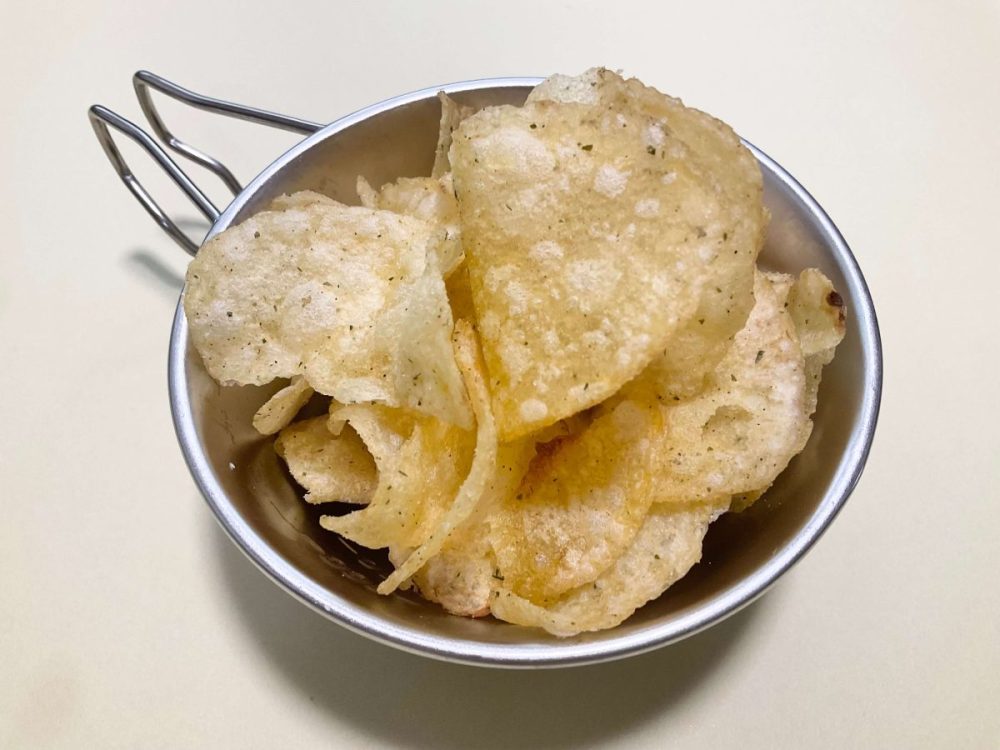 成城石井、バーイタリア ローズマリーシーソルト ポテトチップス