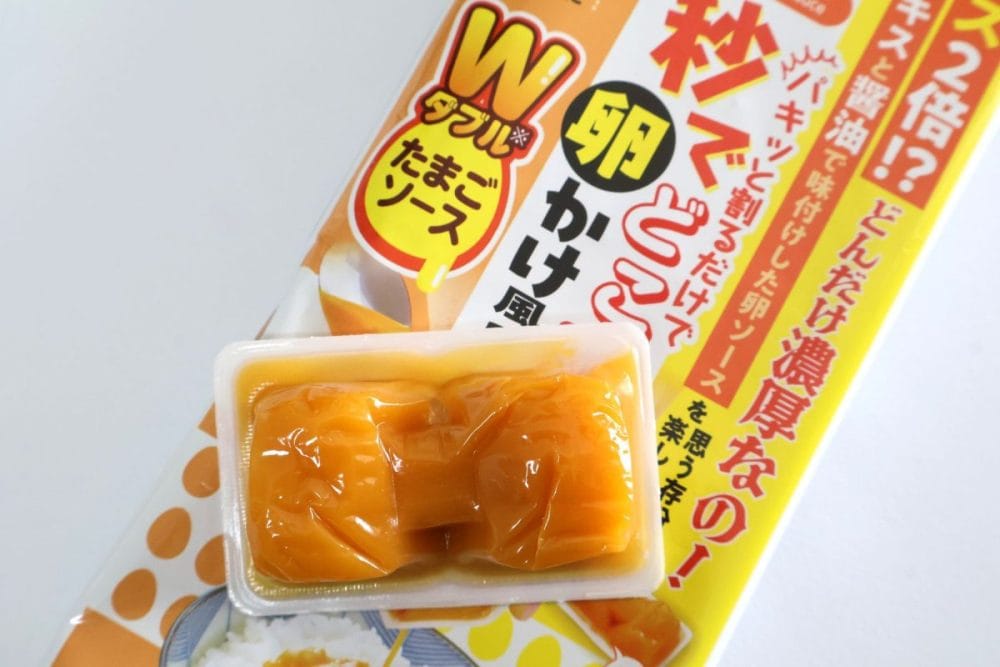 「秒でどこでも TKG！？卵かけ風ご飯のたれ（Wたまごソース）」