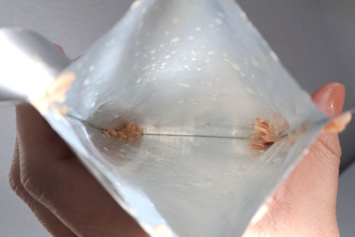 端のツナは取りづらい