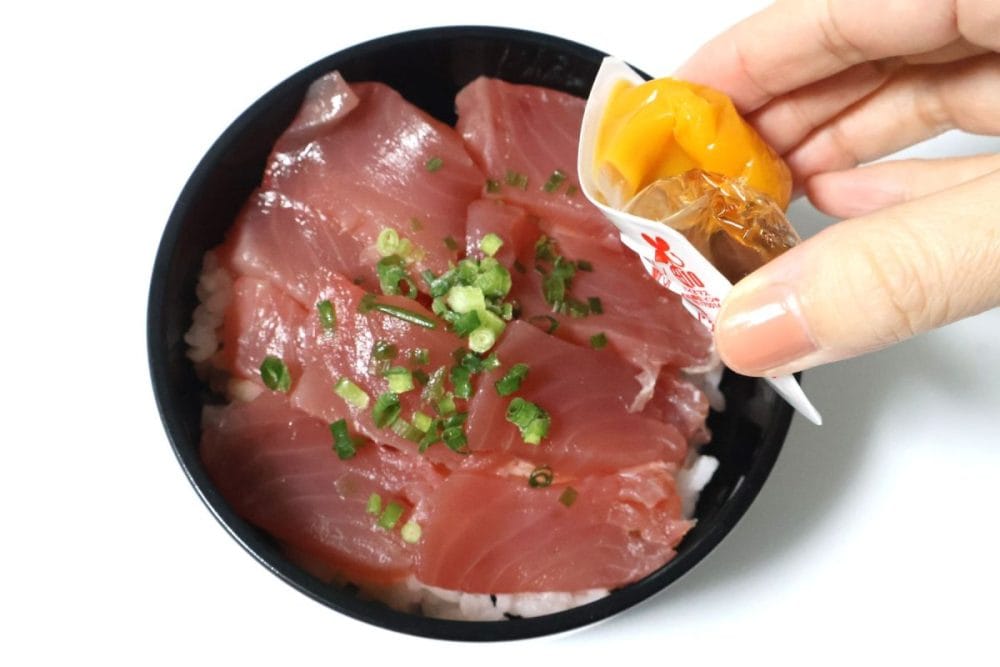まぐろ丼にかけるアレンジ