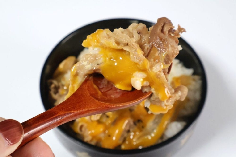 チーズ牛丼のようで美味しい