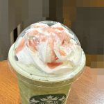 スターバックスコーヒー「抹茶と桜わらびもち フラペチーノ」