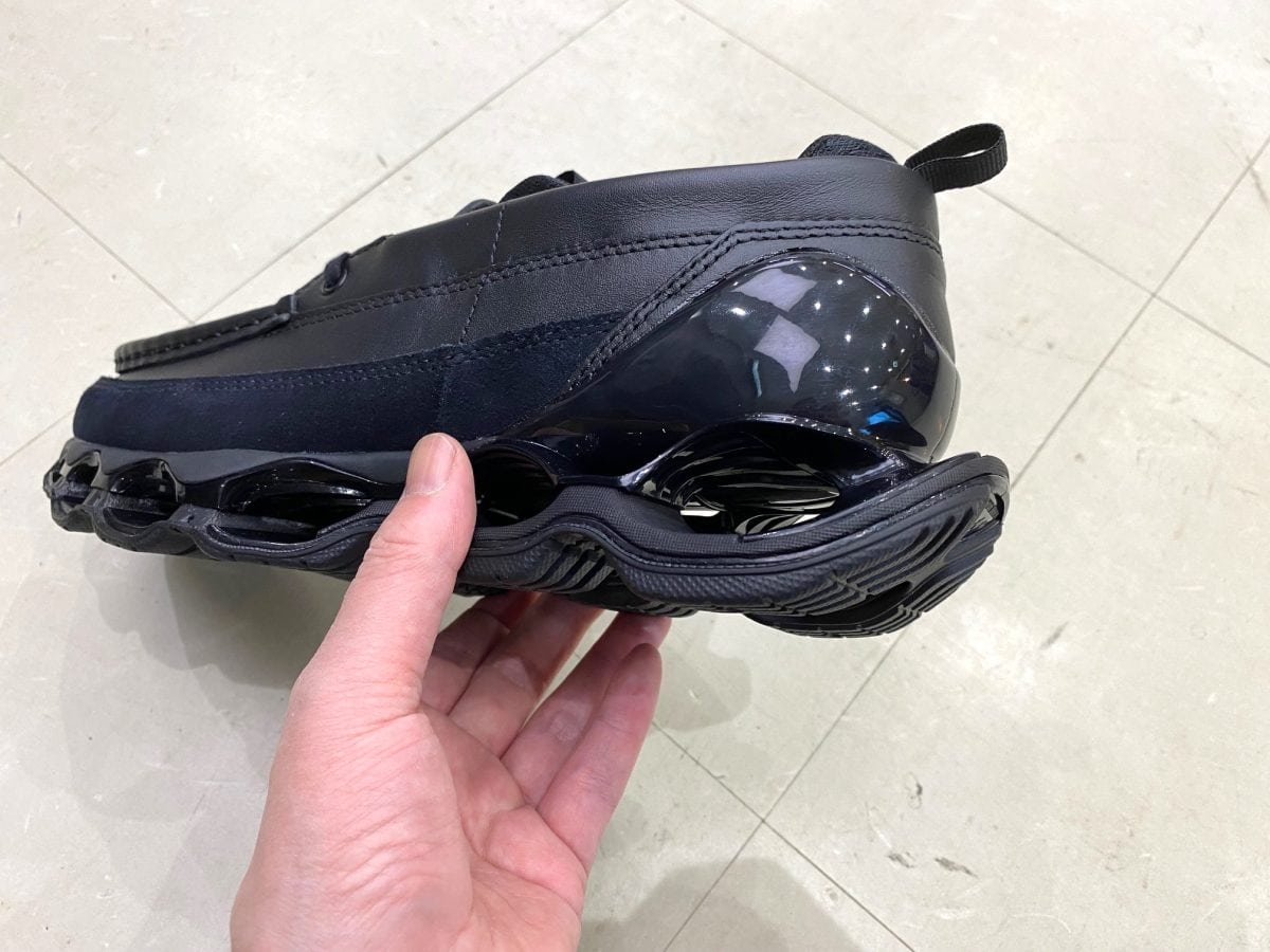 ヴァージン　非売品　プロモ WAVE PROPHECYソールを搭載したレザーシューズ、「WAVE PROPHECY MOC