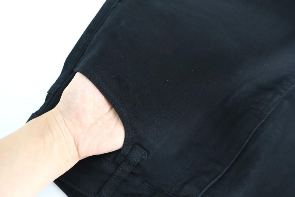 ポケットがやや深め