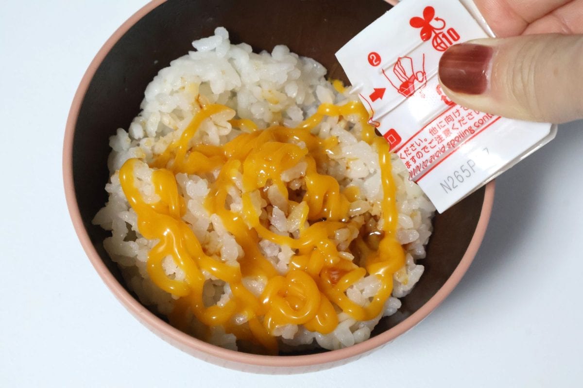 ピリ辛になって刺激的なTKGに