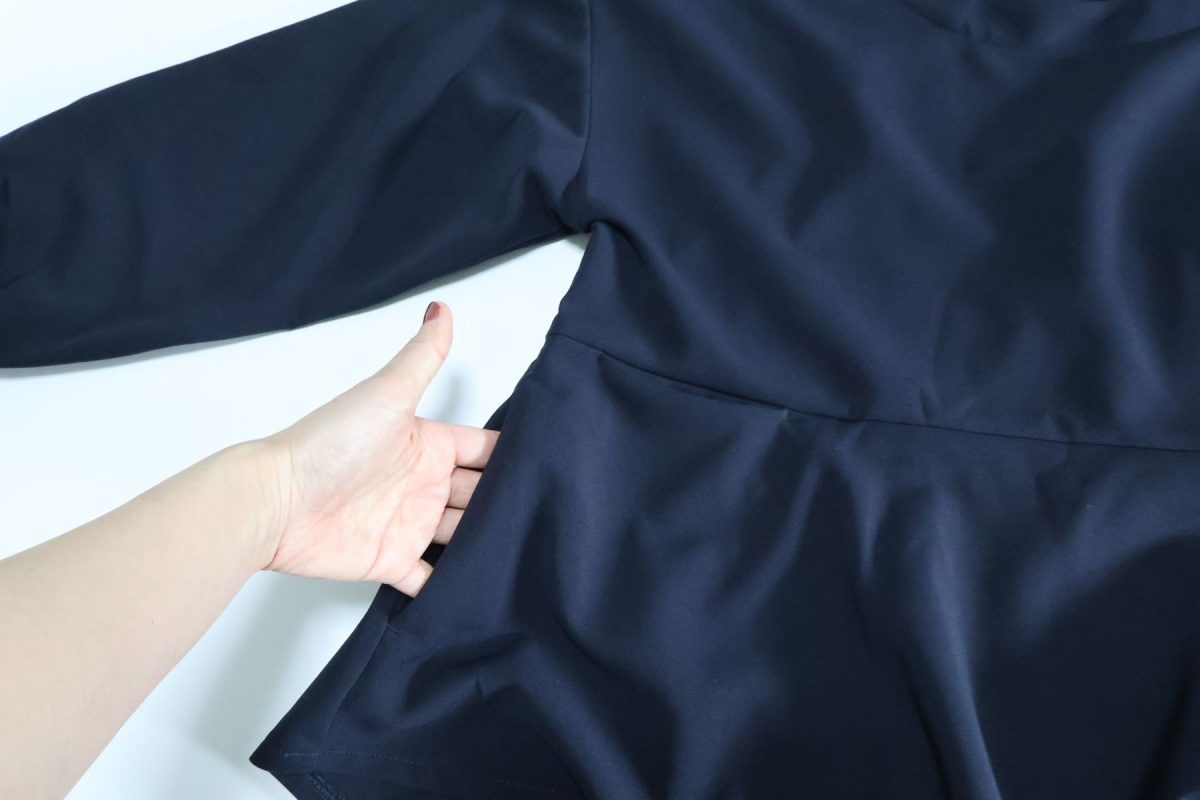 セレモニー服に使える商品でありながらポケットがついている