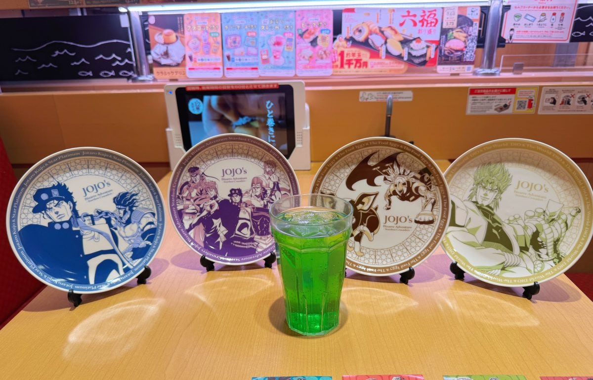 本日開始】スシロー×ジョジョ第3部コラボが「最高にハイ！」ってやつ