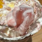 いちごゼリーは、甘さ控えめ且つちゅるんとした食感で食べやすい！