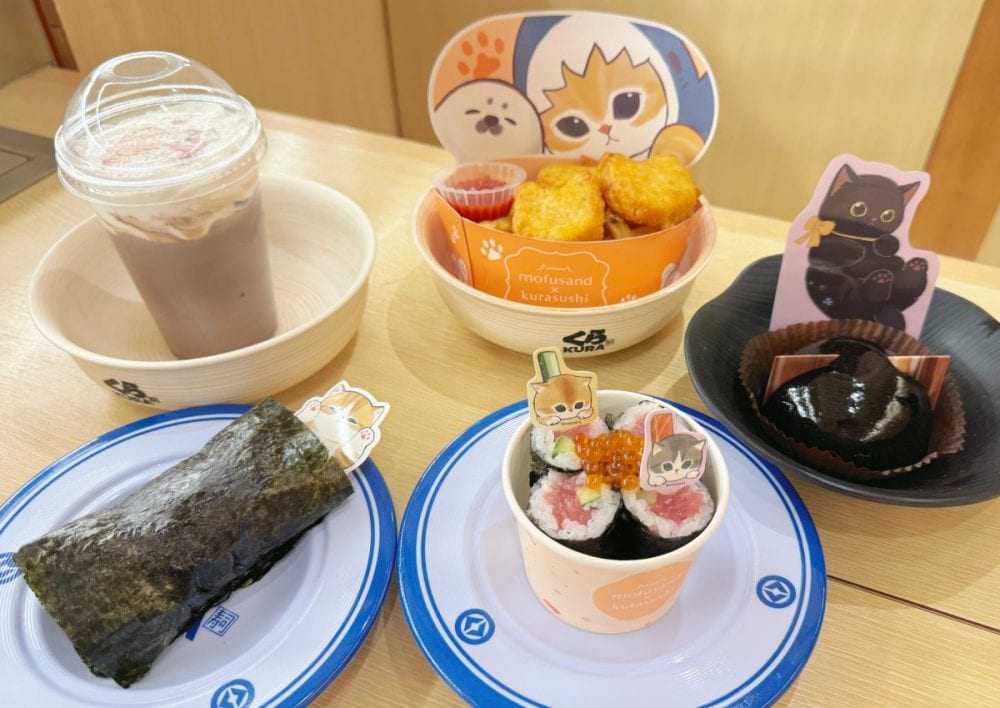 くら寿司×mofusandが初コラボ！猫の日にぴったりな可愛すぎる猫尽くしの限定メニュー＆グッズをレポート