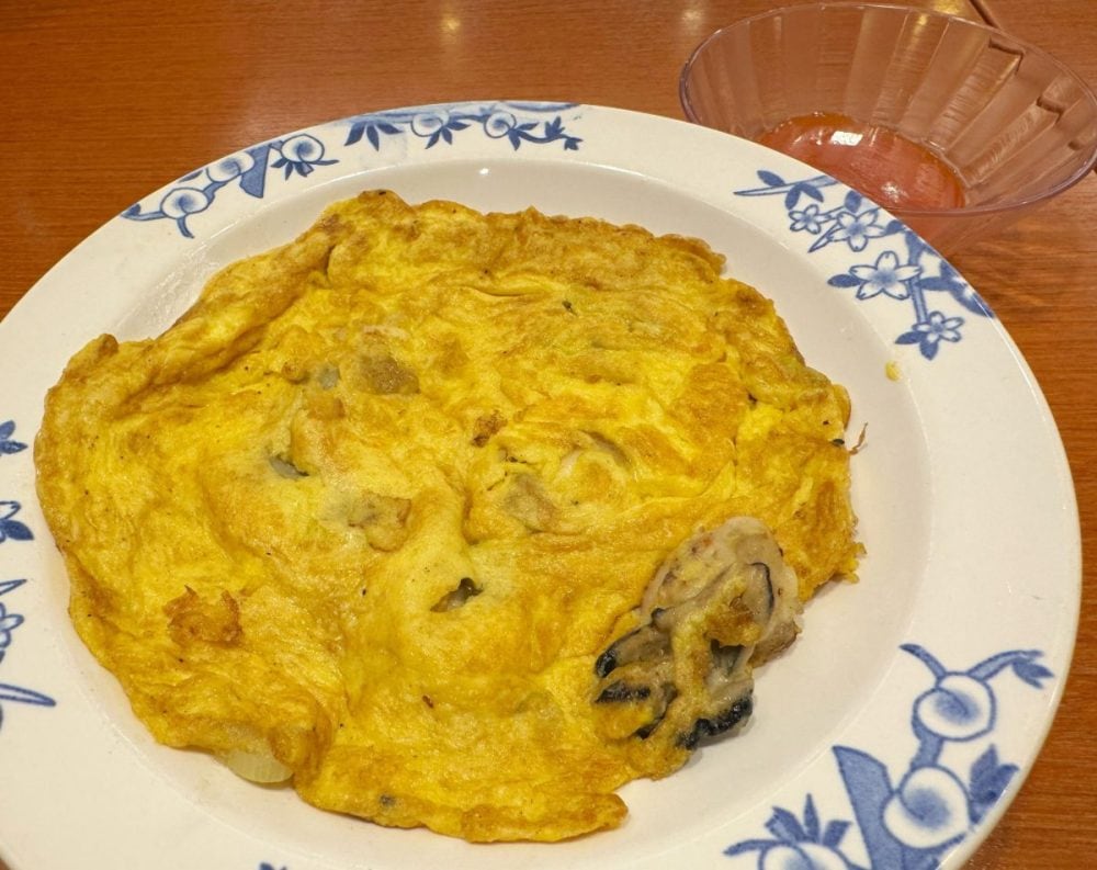 ふんわり玉子×牡蠣を楽しむ定番屋台料理「蚵仔煎（オアチェン）」
