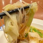 隠し味の黒酢のほんのりとした酸味が全体を包み込み、さっぱりとしたキレのある後味