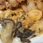 6粒の小ぶりの牡蠣は存在感抜群