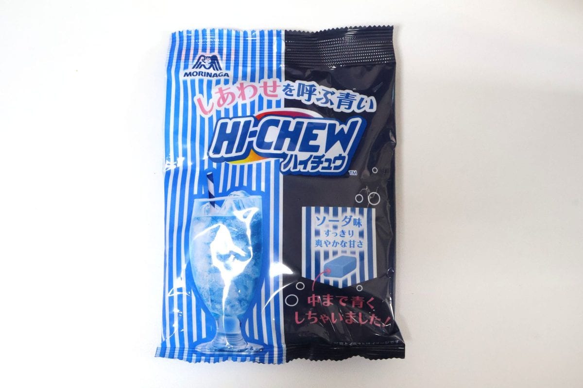 「森永製菓 しあわせを呼ぶ青いハイチュウ ソーダ味」