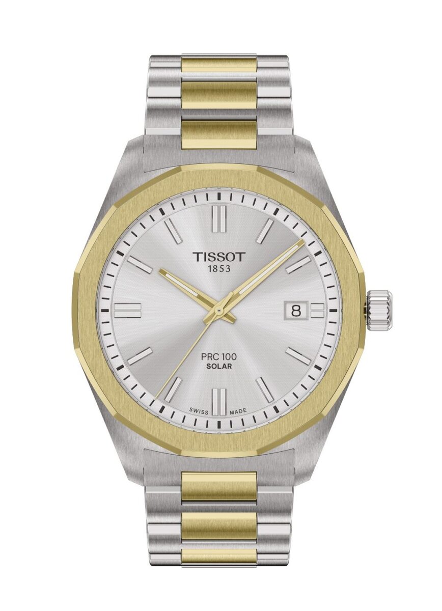 ティソ「ティソ PRC 100 ソーラー(T151.422.22.031.00)」¥82,500/クォーツ(ソーラー)/39㎜径/10気圧防水