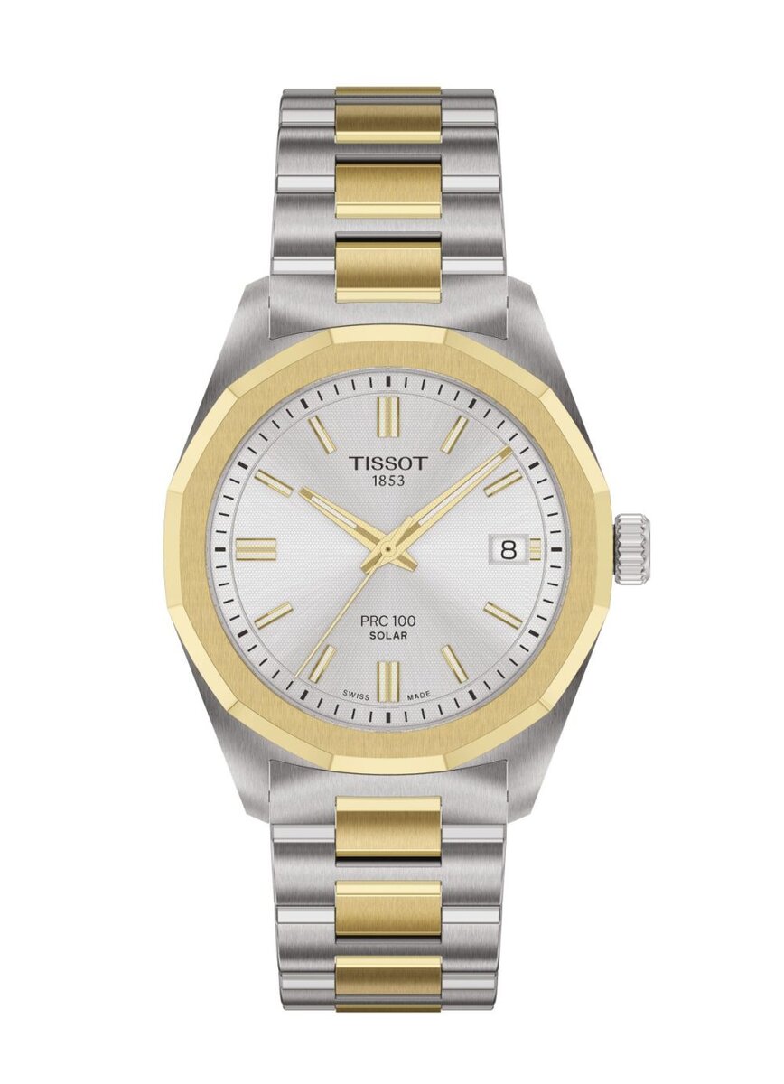 ティソ「ティソ PRC 100 ソーラー(T151.822.22.031.00)」¥82,500/クォーツ(ソーラー)/34㎜径/10気圧防水