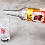 おいしい炭酸割りの作り方②焼酎を入れる