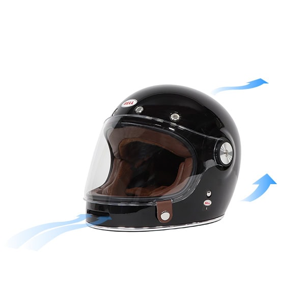 ヘルメット内の換気を行うベンチレーションシステムも搭載