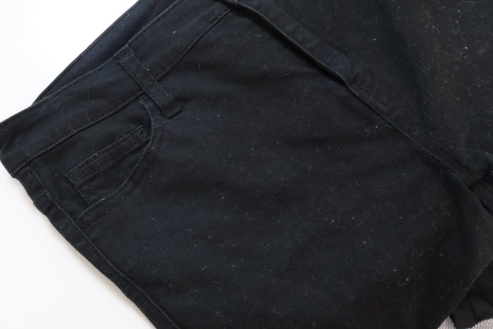 洗濯時に柔軟剤を入れるとホコリの付着はだいぶ軽減