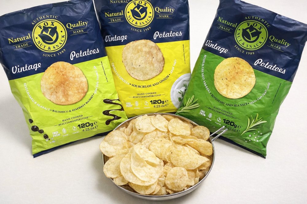 成城石井で期間限定販売されていたイタリア発のポテトチップスシリーズ