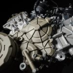 排気量1,103ccデスモセディチ・ストラダーレエンジン