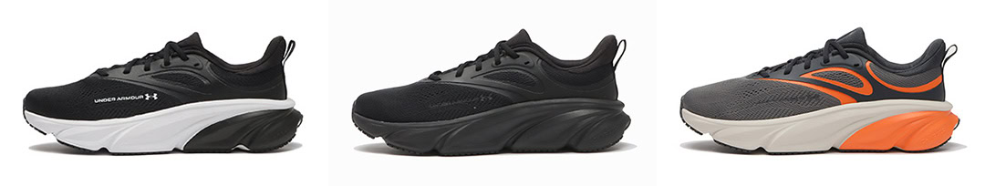 【ABC-MART】から発売されるアンダーアーマーのスニーカー「UA ROGUE 6」のラインアップ画像