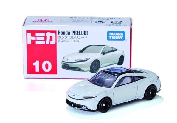 トミカ No.10 ホンダ プレリュード ¥594