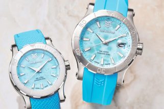 【文字盤は“カリブ海の宝石”】希少石ラリマー×904L鋼材の「一点モノ」時計が美しい！ザ・ニシオギの新作を徹底解説