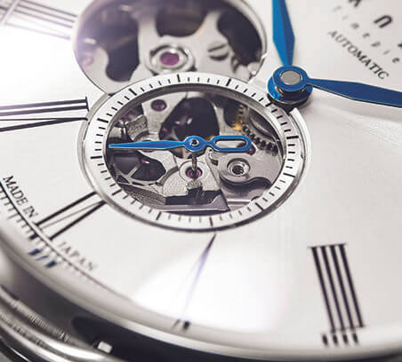 Maker's Watch Knot オートマティック スモールセコンド オープンワーク 「テンプ部分だけでなく、スモールセコンド部分もオープンワークにした珍しいデザイン」