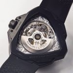 ハミルトン ベンチュラ エッジ スケルトン 「ムーブメントは標準持続時間80時間を誇るH-10-Sを搭載」