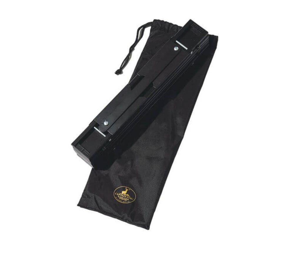 持ち運びに便利な専用の収納袋付き