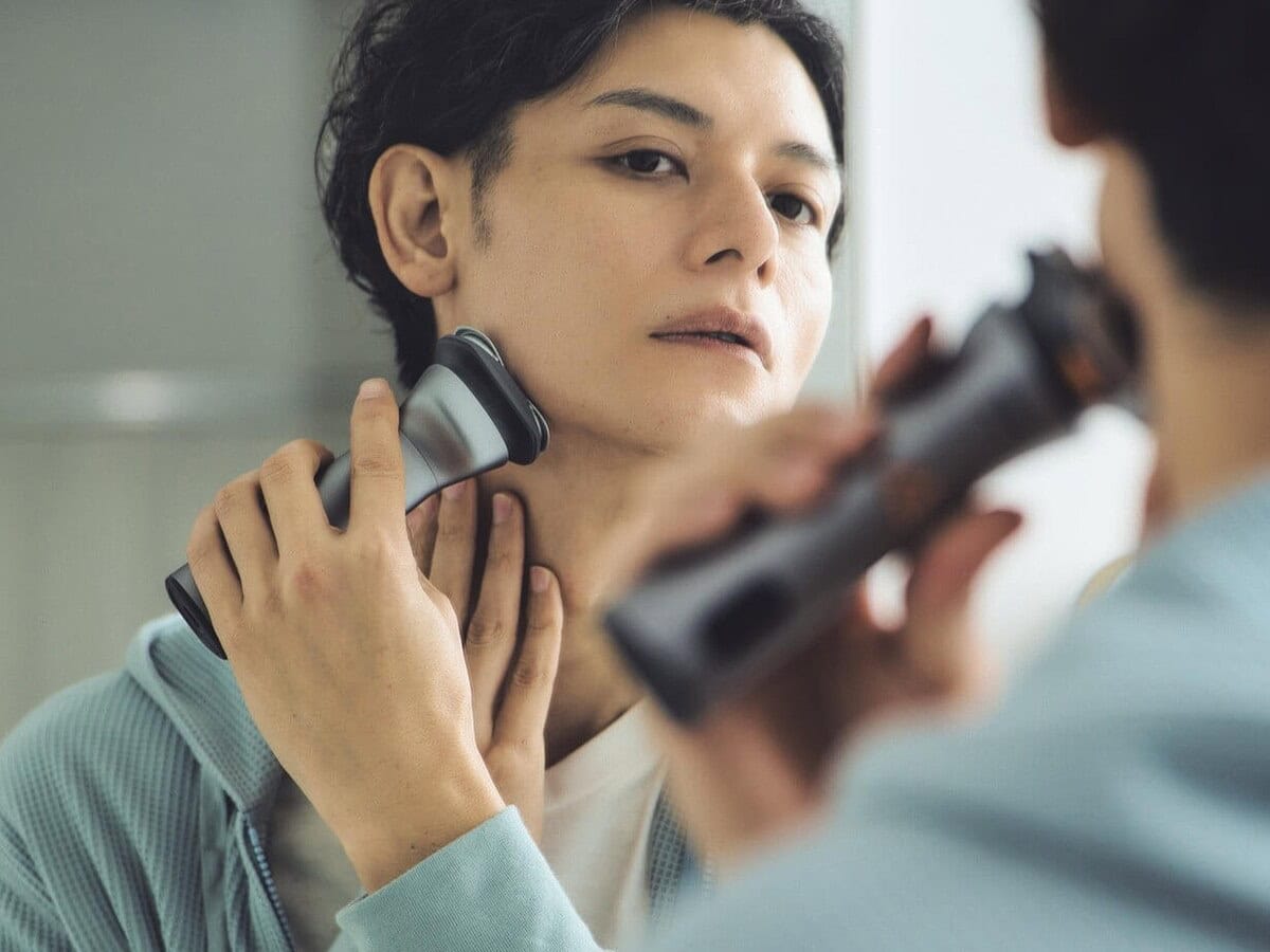 肌にやさしく、浅剃りできる！