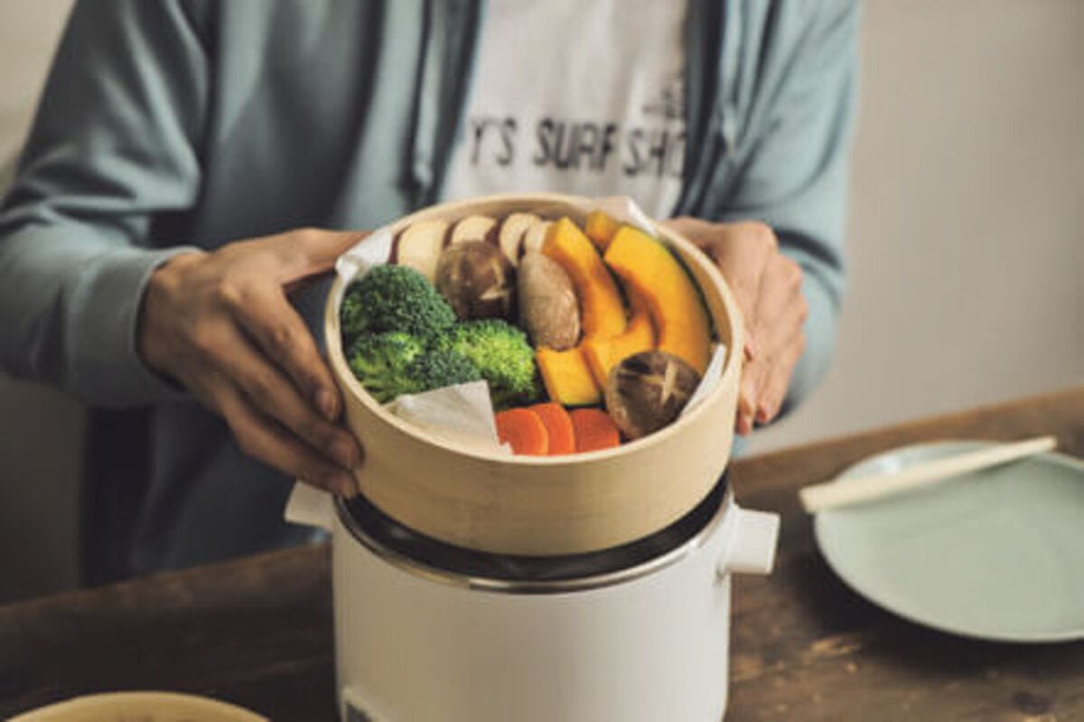 あっという間に蒸し上がる！