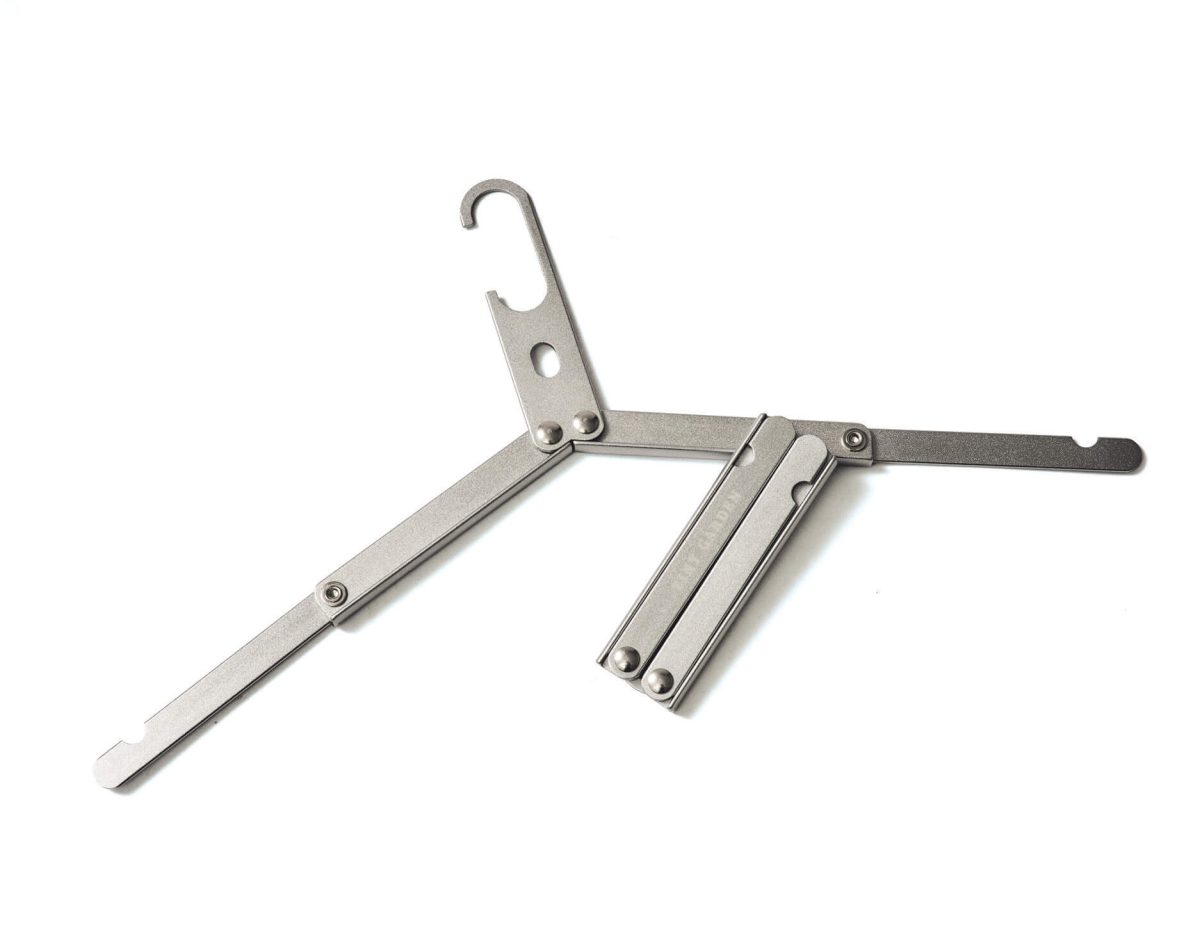 TINY GARDEN PRODUCTS トラベルフォールディングハンガー 2pcs