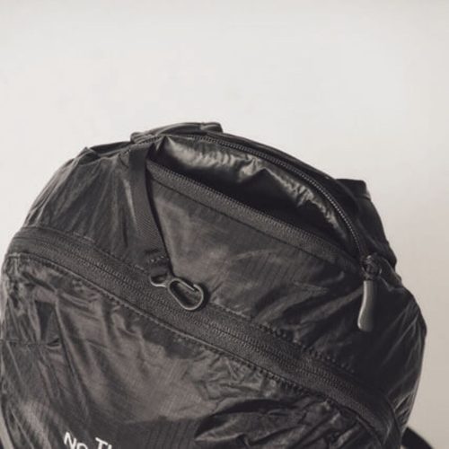 ポケットの中にキークリップ