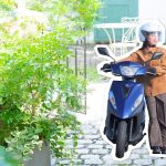 車両重量95kgのボディは、取りまわしもしやすい