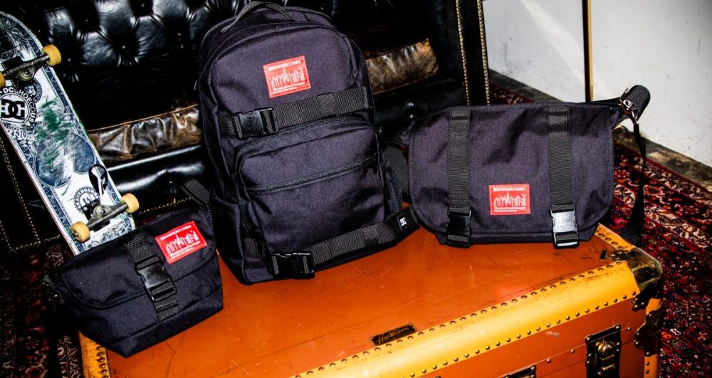 【DC Shoes × Manhattan Portage】初のコラボモデルは特別仕様のバックパックと大小サイズのメッセンジャー!