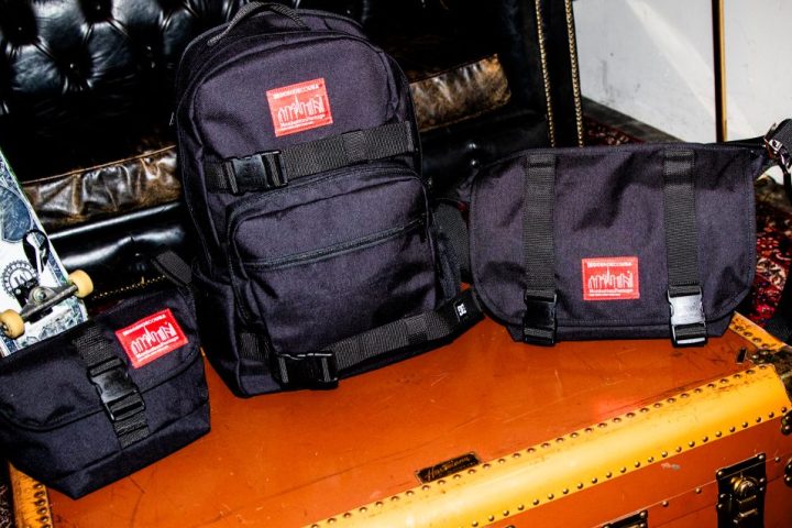 【DCShoes×ManhattanPortage】初のコラボモデルは特別仕様のバックパックと大小サイズのメッセンジャー!
