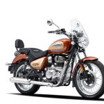 「METEOR 350 Sundowner Special edition」のフロントビュー