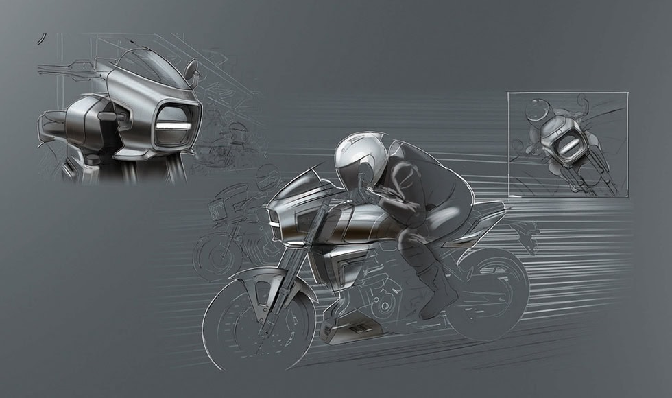 GSX–8TTは、1970〜80年代のクラシックなロードレーサーから着想を受けて仕上げられたモデル