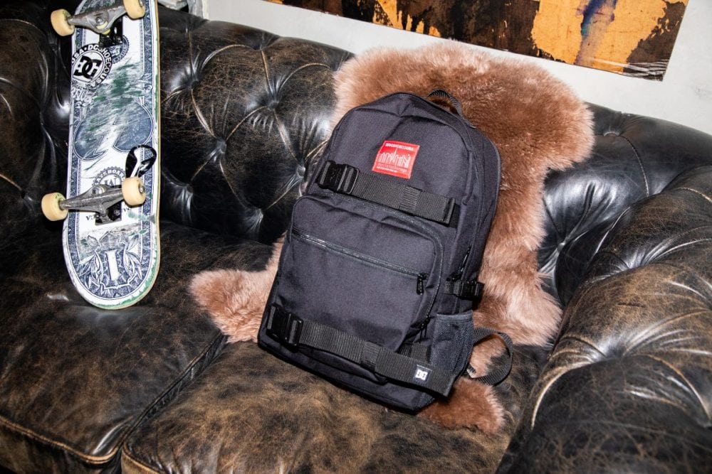 DC Shoes × Manhattan Portage「26 MP TOWNSEND BACKPACK」¥27,500/W30.5×H45.5×D18㎝/約25ℓ/15.6インチまでのPCに対応